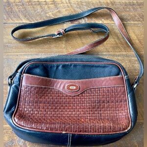 Bally Dual Tone Crossbody Bag